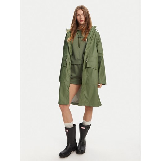 Hunter Parka Janna HARW0021242 Khaki Regular Fit ze sklepu MODIVO w kategorii Parki damskie - zdjęcie 182672500
