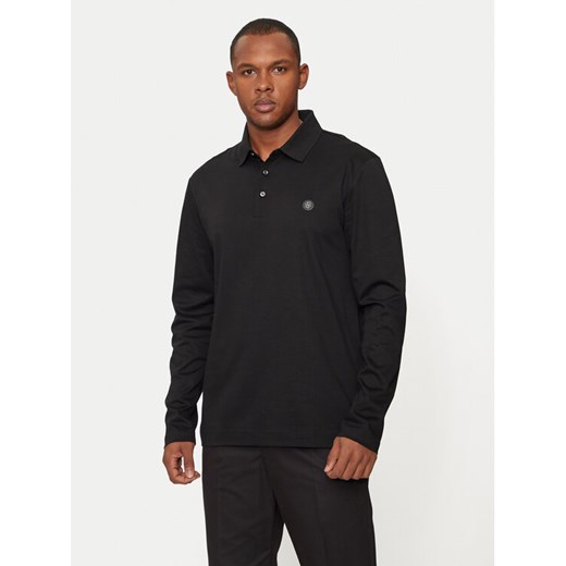 Boss Polo 50523917 Czarny Regular Fit ze sklepu MODIVO w kategorii T-shirty męskie - zdjęcie 182672624