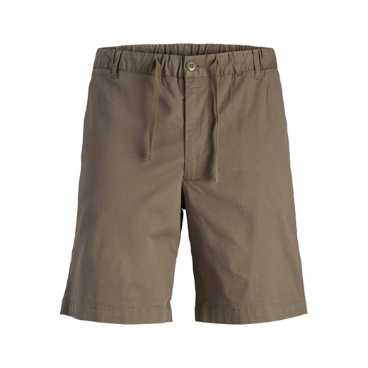 Jack&Jones Junior Szorty materiałowe Jaiden 12275013 Brązowy Loose Fit ze sklepu MODIVO w kategorii Spodenki chłopięce - zdjęcie 182672723