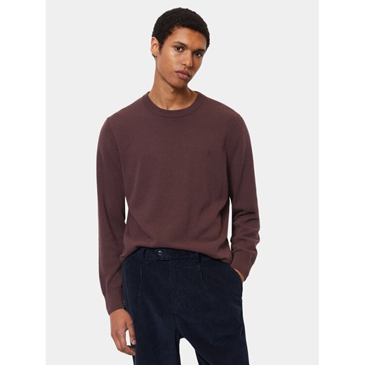 Marc O'Polo Sweter 329 5144 60504 Bordowy Regular Fit ze sklepu MODIVO w kategorii Swetry męskie - zdjęcie 182672791
