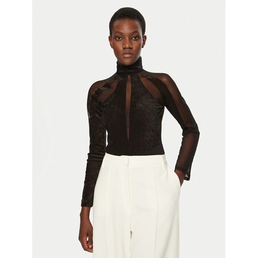Haveone Body BMA-M024 Czarny Slim Fit ze sklepu MODIVO w kategorii Bluzki damskie - zdjęcie 182672822