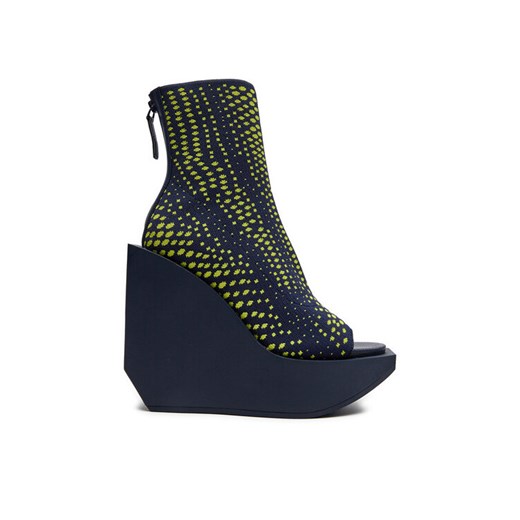 United Nude Botki Wa Fab Hi 10850807117 Zielony ze sklepu MODIVO w kategorii Botki - zdjęcie 182672834