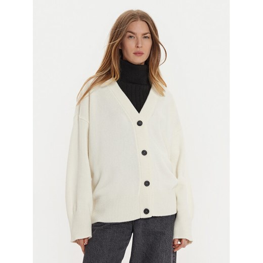 ViCOLO Kardigan 55007S Écru Regular Fit ze sklepu MODIVO w kategorii Swetry damskie - zdjęcie 182672842
