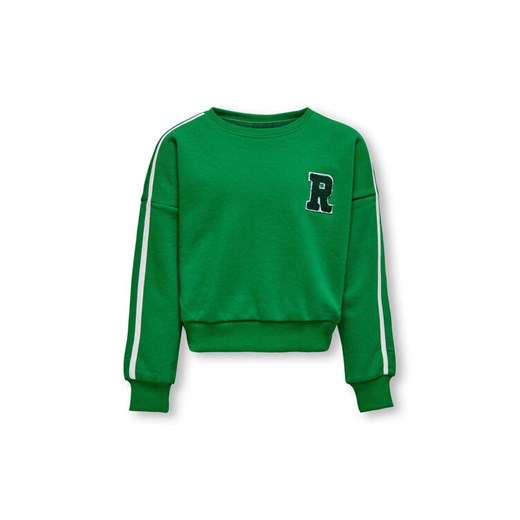 Kids ONLY Bluza Selina 15281087 Zielony Oversize ze sklepu MODIVO w kategorii Bluzy dziewczęce - zdjęcie 182672871