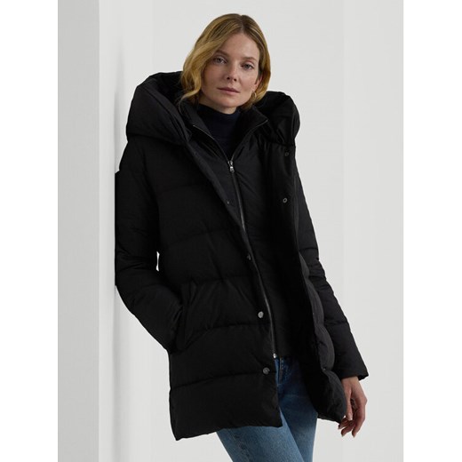 LAUREN RALPH LAUREN Kurtka puchowa 297962420002 Czarny Oversize ze sklepu MODIVO w kategorii Kurtki damskie - zdjęcie 182672972