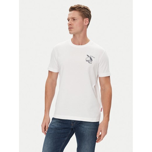 JOOP! Jeans T-Shirt 15 JJJ-64Aariz 30045904 Biały Modern Fit ze sklepu MODIVO w kategorii T-shirty męskie - zdjęcie 182673002