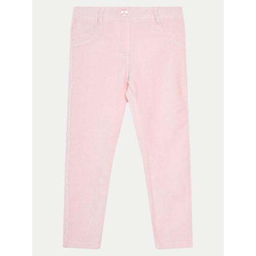 United Colors Of Benetton Spodnie materiałowe 4DZBGE00L Różowy Regular Fit ze sklepu MODIVO w kategorii Spodnie dziewczęce - zdjęcie 182673004
