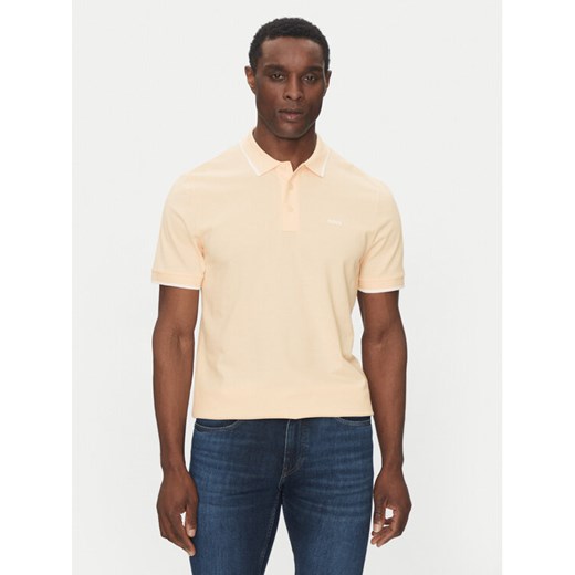 BOSS Polo Parlay 190 50494697 Écru Regular Fit ze sklepu MODIVO w kategorii T-shirty męskie - zdjęcie 182673012