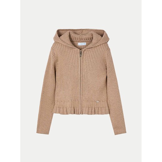 Mayoral Bluza 3365 Beżowy Regular Fit ze sklepu MODIVO w kategorii Bluzy dziewczęce - zdjęcie 182673142