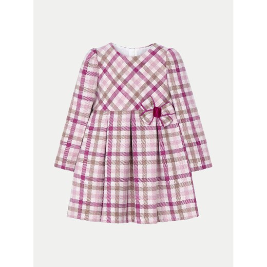 Mayoral Sukienka elegancka 4914 Różowy Regular Fit ze sklepu MODIVO w kategorii Sukienki dziewczęce - zdjęcie 182673192