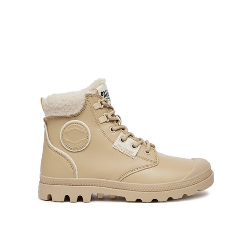 Palladium Trapery 94380-235-M Beżowy ze sklepu MODIVO w kategorii Workery damskie - zdjęcie 182673204