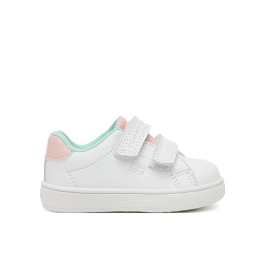 Tommy Hilfiger Sneakersy Low Cut Velcro Sneaker T1A9-33727-1355 M Biały ze sklepu MODIVO w kategorii Buty sportowe dziecięce - zdjęcie 182673283