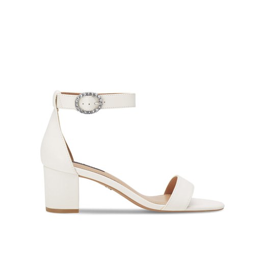 Nine West Sandały WFA2641-1 Biały ze sklepu MODIVO w kategorii Sandały damskie - zdjęcie 182673330
