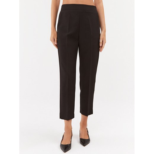 Maryley Spodnie materiałowe 23IB616/41BK Czarny Regular Fit ze sklepu MODIVO w kategorii Spodnie damskie - zdjęcie 182673373