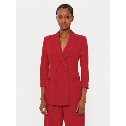 Imperial Marynarka JU25IAW Czerwony Slim Fit ze sklepu MODIVO w kategorii Marynarki damskie - zdjęcie 182673443