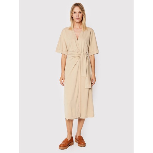 InWear Sukienka codzienna Jail 30107312 Beżowy Loose Fit ze sklepu MODIVO w kategorii Sukienki - zdjęcie 182673461