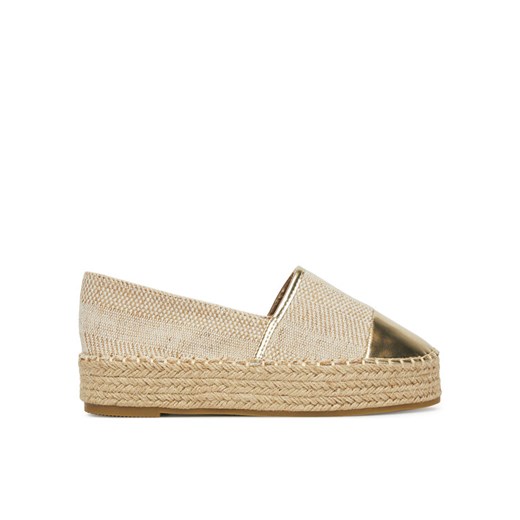 DeeZee Espadryle JSZ701-2 Złoty ze sklepu MODIVO w kategorii Espadryle damskie - zdjęcie 182673502