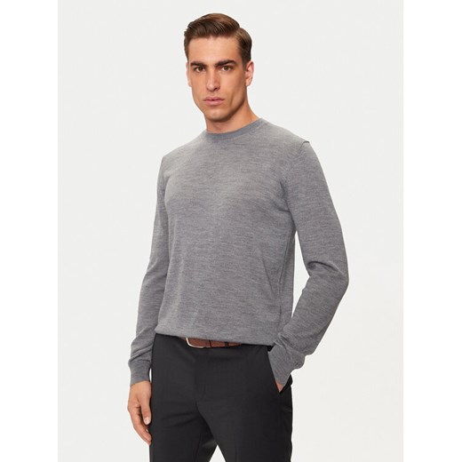 Liu Jo Sweter QXX004 MA27P Szary Regular Fit ze sklepu MODIVO w kategorii Swetry męskie - zdjęcie 182673542