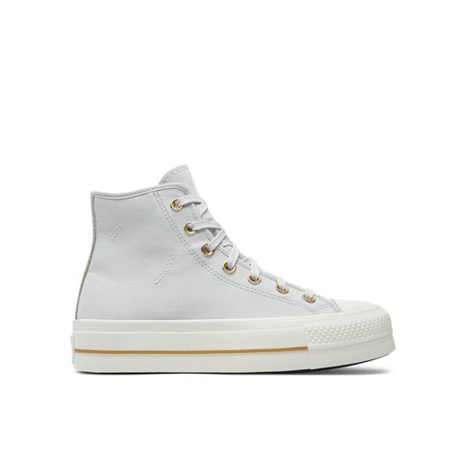 Converse Trampki Chuck Taylor All Star Lift Platform Tailored Lines A08237C Szary ze sklepu MODIVO w kategorii Trampki damskie - zdjęcie 182673552