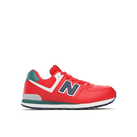 New Balance Sneakersy GC574CU Czerwony ze sklepu MODIVO w kategorii Buty sportowe dziecięce - zdjęcie 182673572
