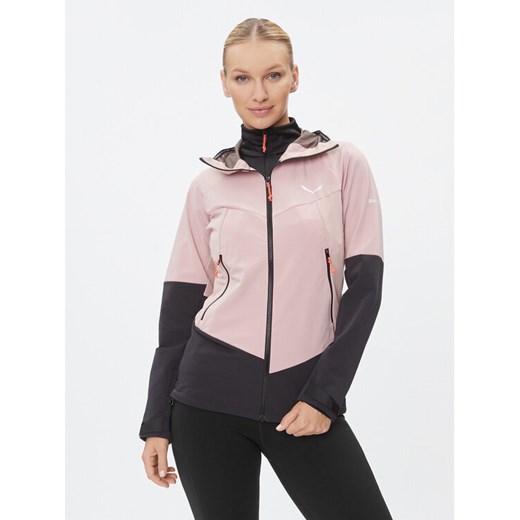 Salewa Kurtka outdoor Sella DST 28469 Różowy Regular Fit ze sklepu MODIVO w kategorii Kurtki damskie - zdjęcie 182673640