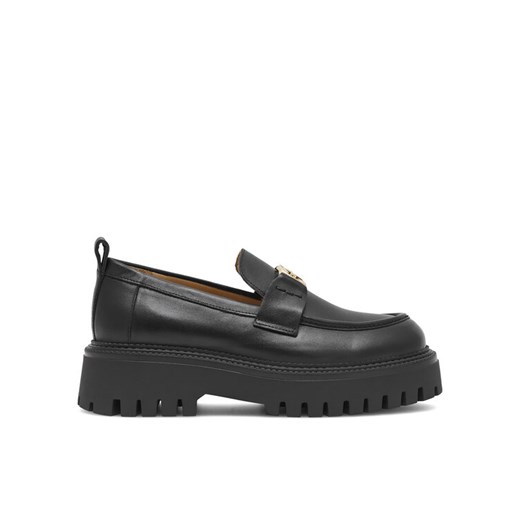 Eva Minge Loafersy SARAH-8049 Czarny ze sklepu MODIVO w kategorii Półbuty damskie - zdjęcie 182673744