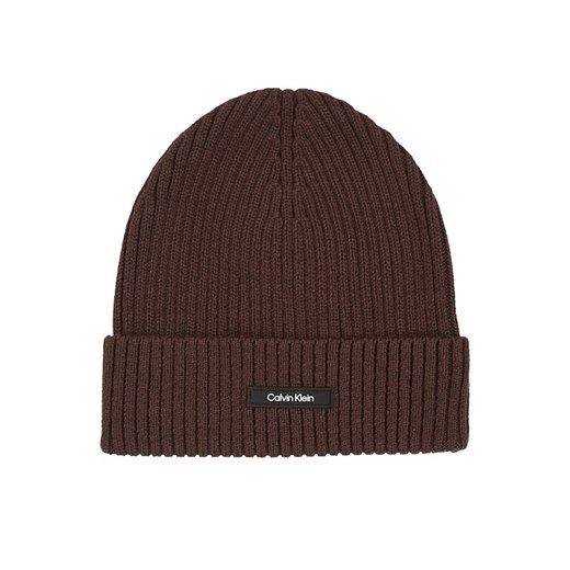 Calvin Klein Czapka Classic K50K512362 Brązowy ze sklepu MODIVO w kategorii Czapki zimowe męskie - zdjęcie 182673782