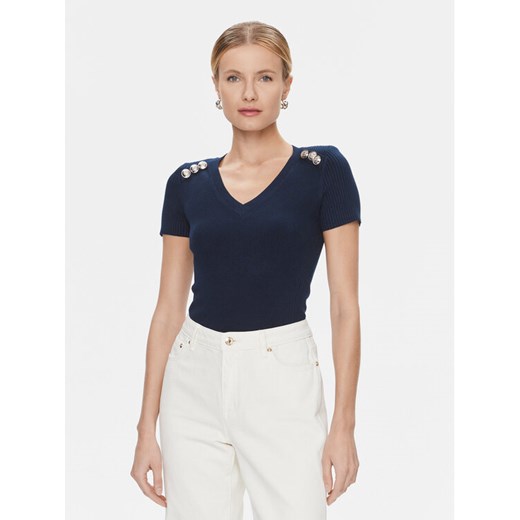 Marciano Guess Sweter Teti 4RGR11 5613Z Granatowy Regular Fit ze sklepu MODIVO w kategorii Swetry damskie - zdjęcie 182673812