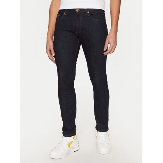 Versace Jeans Couture Jeansy 78GAB5D0 Granatowy Slim Fit ze sklepu MODIVO w kategorii Jeansy męskie - zdjęcie 182673874