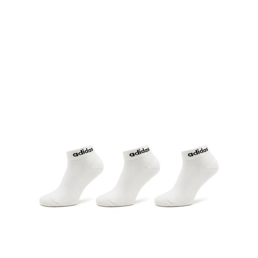 adidas Skarpety Niskie Unisex Linear Ankle Socks Cushioned Socks 3 Pairs HT3457 Biały ze sklepu MODIVO w kategorii Skarpetki damskie - zdjęcie 182673882
