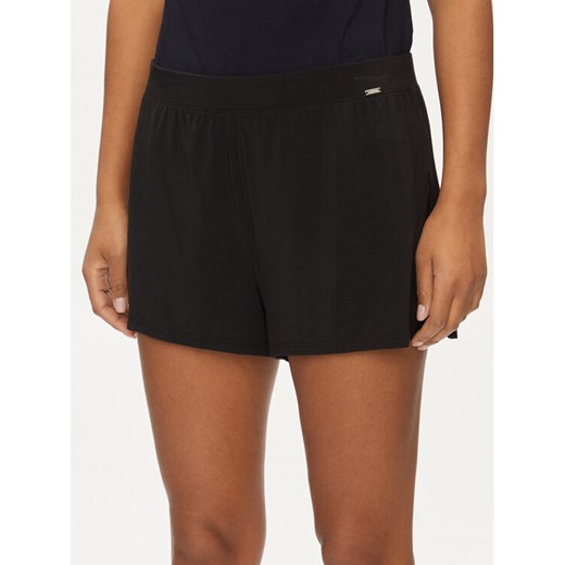 Calvin Klein Underwear Szorty piżamowe 000QS7190E Czarny Relaxed Fit ze sklepu MODIVO w kategorii Piżamy damskie - zdjęcie 182673922