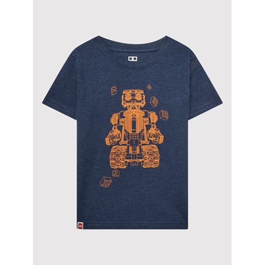 LEGO T-Shirt 12010493 Granatowy Regular Fit ze sklepu MODIVO w kategorii T-shirty chłopięce - zdjęcie 182673961