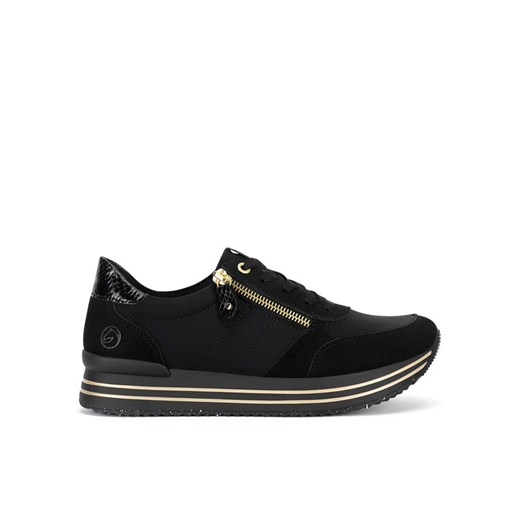 Remonte Sneakersy D1316-01 Czarny ze sklepu MODIVO w kategorii Buty sportowe damskie - zdjęcie 182673963