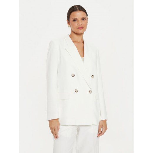 ViCOLO Marynarka TB0223 Écru Regular Fit ze sklepu MODIVO w kategorii Marynarki damskie - zdjęcie 182674013