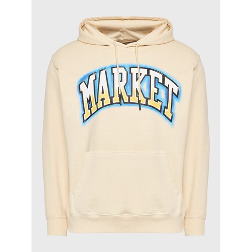 Market Bluza SMILEY 397000465 Beżowy Regular Fit ze sklepu MODIVO w kategorii Bluzy męskie - zdjęcie 182674034