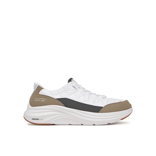 Skechers Sneakersy Contour Foam-Cozy Fit 232619/WTP Biały ze sklepu MODIVO w kategorii Buty sportowe męskie - zdjęcie 182674064