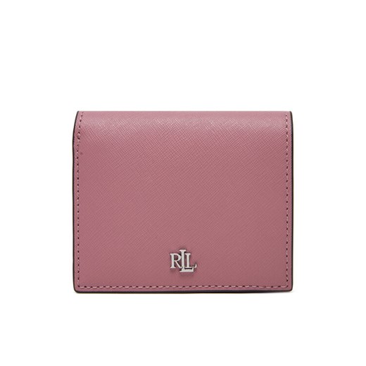 LAUREN RALPH LAUREN Mały Portfel Damski 432962112011 Różowy ze sklepu MODIVO w kategorii Portfele damskie - zdjęcie 182674091