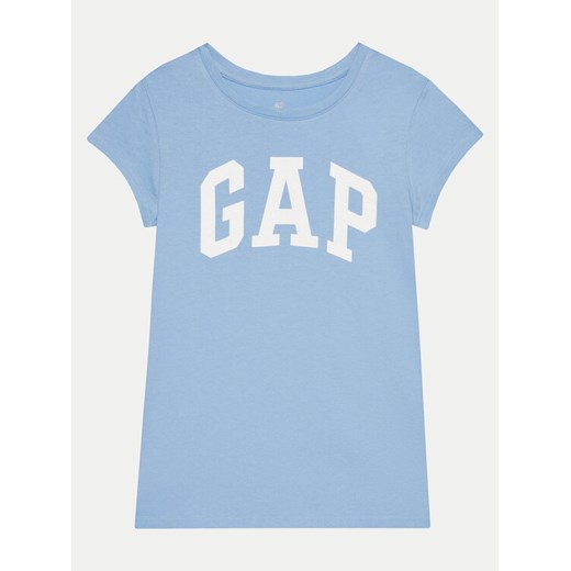 Gap T-Shirt 886003 Niebieski Regular Fit ze sklepu MODIVO w kategorii Bluzki dziewczęce - zdjęcie 182674142
