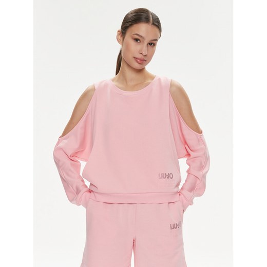Liu Jo Bluza MA4385 F0873 Różowy Loose Fit ze sklepu MODIVO w kategorii Bluzy damskie - zdjęcie 182674251