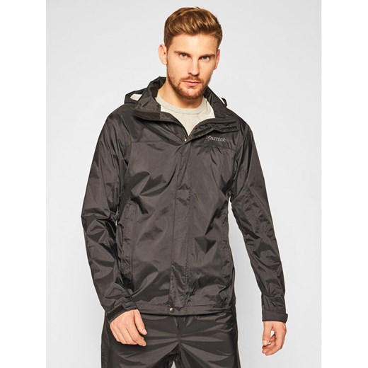 Marmot Kurtka przeciwdeszczowa PreCip Eco 41500 Czarny Regular Fit ze sklepu MODIVO w kategorii Kurtki męskie - zdjęcie 182674272