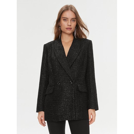 Bruuns Bazaar Marynarka BBW3659 Czarny Relaxed Fit ze sklepu MODIVO w kategorii Marynarki damskie - zdjęcie 182674350