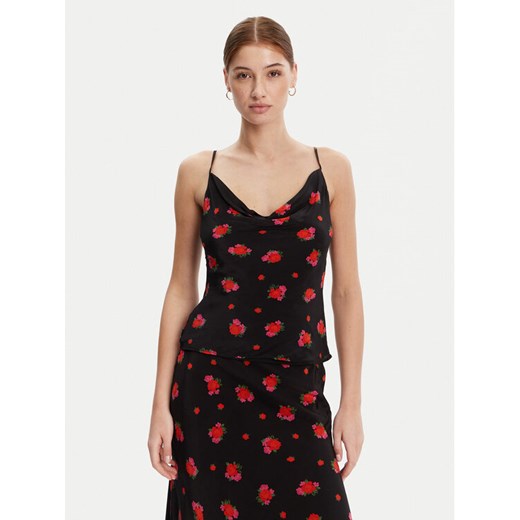 BARDOT Top 59752TB2 Czarny Slim Fit ze sklepu MODIVO w kategorii Bluzki damskie - zdjęcie 182674374