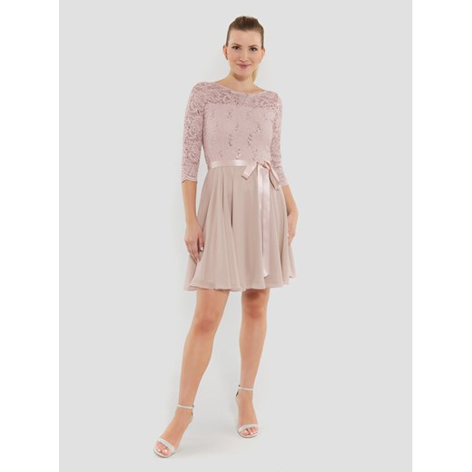 Swing Sukienka koktajlowa 77761210 Różowy Regular Fit ze sklepu MODIVO w kategorii Sukienki - zdjęcie 182674503