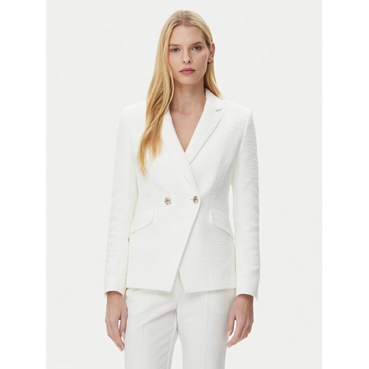 BOSS Marynarka Jatawa2 50535931 Biały Slim Fit ze sklepu MODIVO w kategorii Marynarki damskie - zdjęcie 182674672