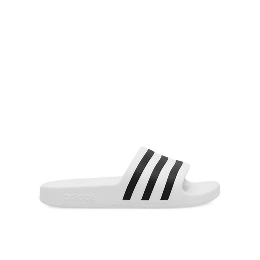 adidas Klapki ADILETTE AQUA F35539 Biały ze sklepu MODIVO w kategorii Klapki męskie - zdjęcie 182674760
