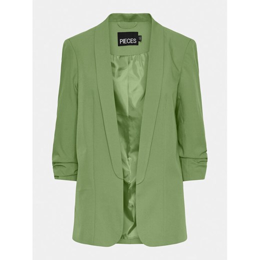 Pieces Marynarka Bosella 17090996 Zielony Regular Fit ze sklepu MODIVO w kategorii Marynarki damskie - zdjęcie 182674763