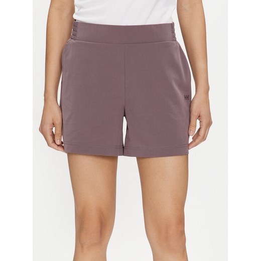 Helly Hansen Szorty sportowe W Thalia Shorts 2.0 34328 Szary Regular Fit ze sklepu MODIVO w kategorii Szorty - zdjęcie 182674814
