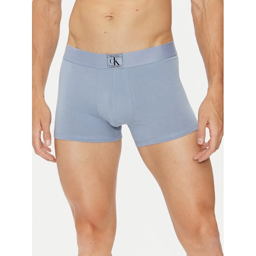 Calvin Klein Underwear Bokserki 000NB4115A Niebieski ze sklepu MODIVO w kategorii Majtki męskie - zdjęcie 182674841
