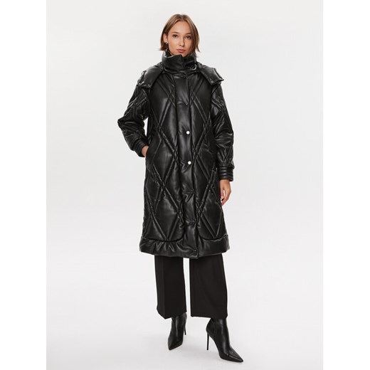 Guess Kurtka puchowa W3BL30 WFSP0 Czarny Regular Fit ze sklepu MODIVO w kategorii Kurtki damskie - zdjęcie 182674850