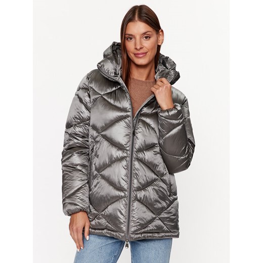 Save The Duck Kurtka zimowa Kimia D31399W GLAM17 Szary Regular Fit ze sklepu MODIVO w kategorii Kurtki damskie - zdjęcie 182674884